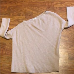 Off the shoulder sweater